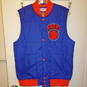 New York Knicks Mitchell & Ness Puffer Vest